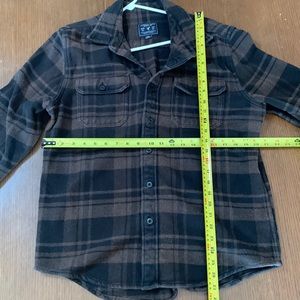 American Eagle flannel brown